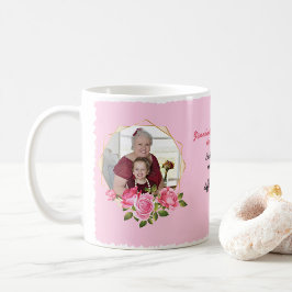 Taza De Café Mejor Mug de fotos de la abuela