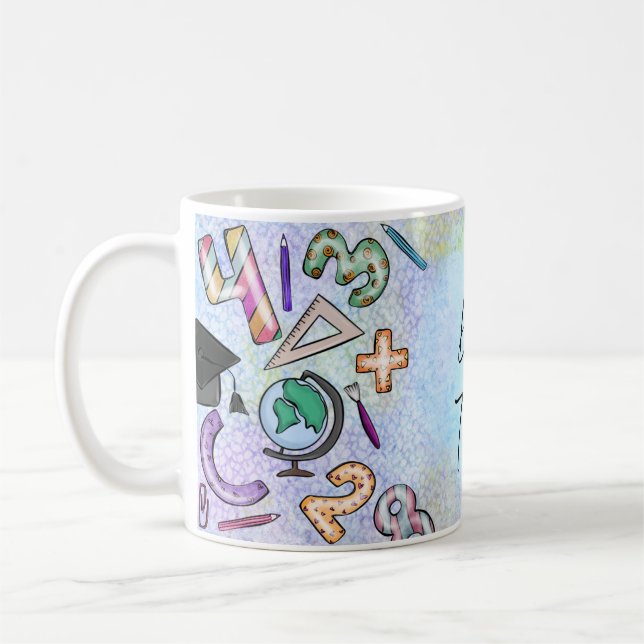Taza De Café Mejor Mug de Maestros (Izquierda)