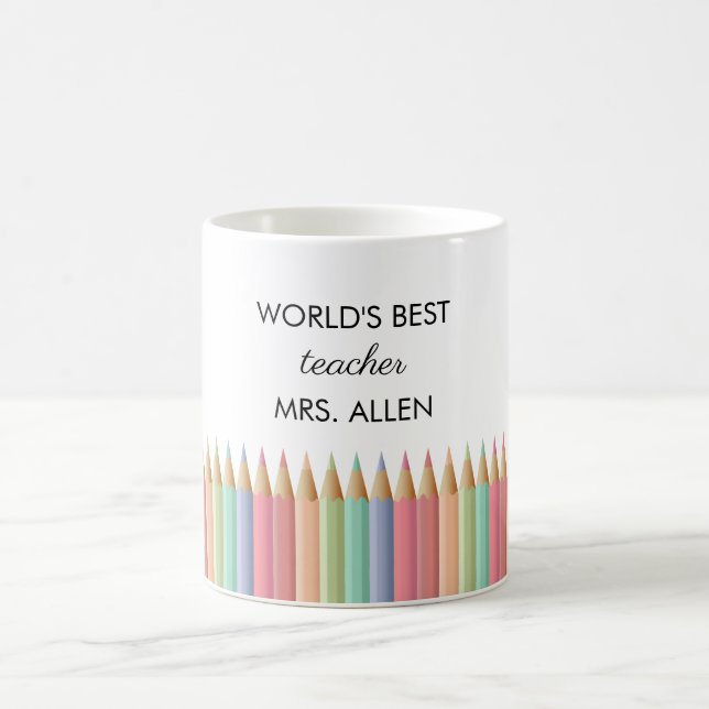 Taza De Café Mejor Mug de Maestros del Mundo (Centro)