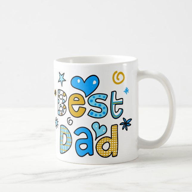 Taza De Café Mejor Mug de Papá (Derecha)