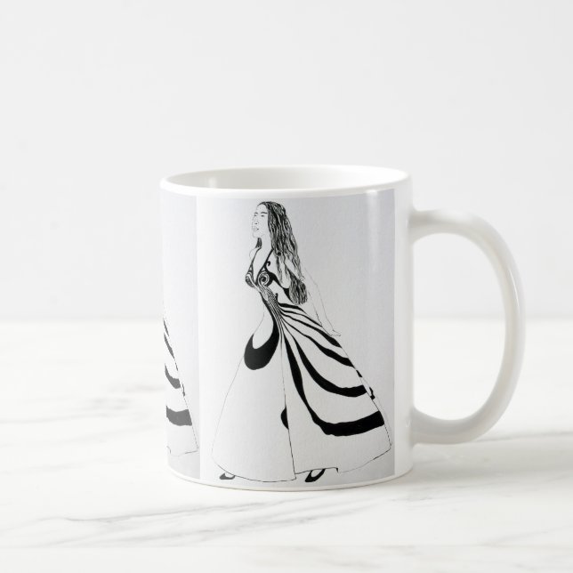 Taza De Café Mejor Mug de Vestido (Derecha)