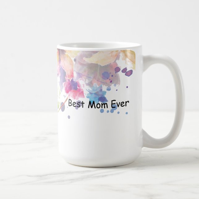 Taza De Café Mejor Mug del Día de la Madre (Derecha)