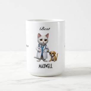 Taza De Café Mejor Mug Veterinario de la Historia