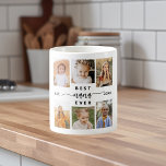 Taza De Café Mejor NaNa de la historia - Collage de fotos de ni<br><div class="desc">Celebra el "Mejor NaNa jamás" con este Collage de fotos de nietos personalizado Coffee Mug. Este regalo reflexivo muestra un bello collage de preciadas fotos que capturan momentos especiales, complementado por un mensaje sincero. Está equipado con cerámica de alta calidad, microondas y lavavajillas para su comodidad y durabilidad. Este conservador...</div>