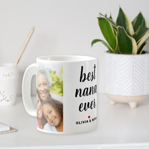 Taza De Café Mejor Nana Foto Jamás