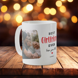 Taza De Café Mejor NOVIA Jamás 2 Foto Regalo Bonito 