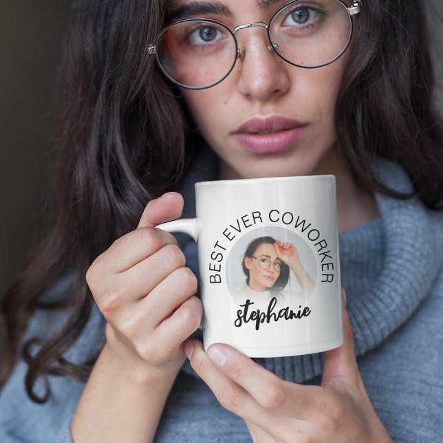 Taza De Café Mejor Obrero Personalizado De La Historia | Foto (Subido por el creador)