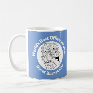 Taza De Café Mejor Oficinas del Mundo a Personalizar