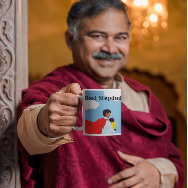 Taza De Café Mejor padrastro del padrastro de Stepdad (Subido por el creador)