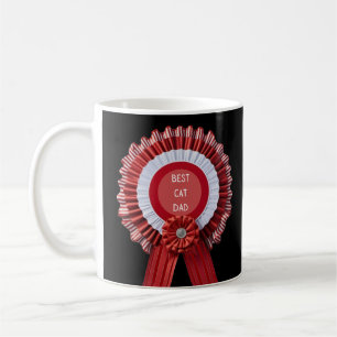 Taza De Café Mejor padre de gato dueño de mascota personalizado