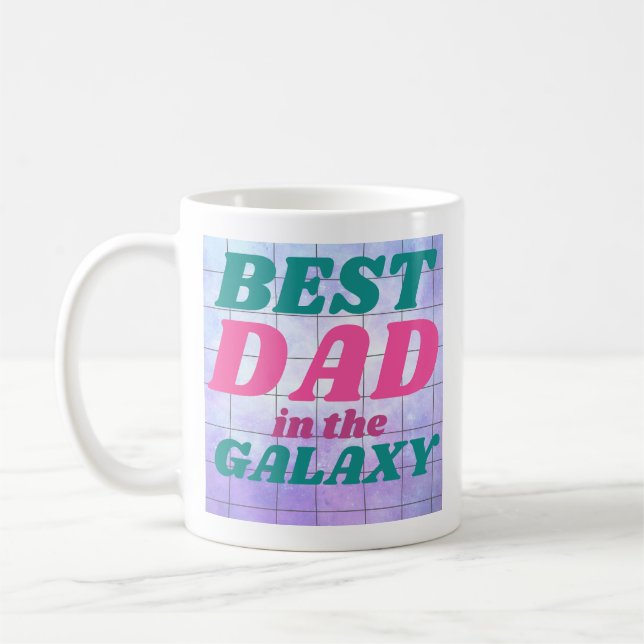 TAZA DE CAFÉ MEJOR PADRE DE LA GALAXIA (Izquierda)