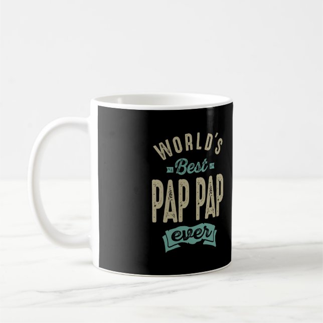 Taza De Café Mejor Pap del Mundo (Izquierda)