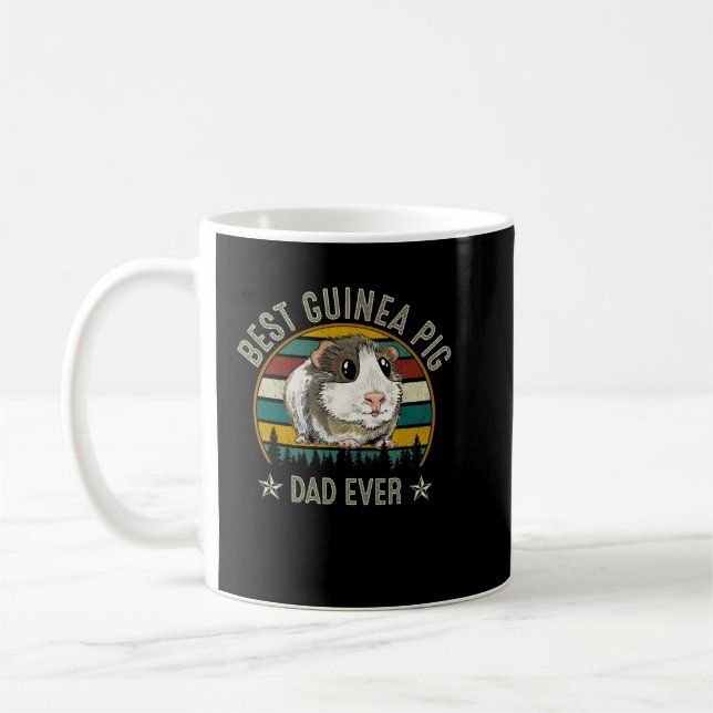 Taza De Café Mejor Papá Cerdo De Guinea (Izquierda)