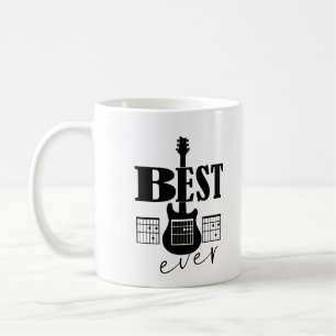 Taza De Café mejor papá de guitarra que nunca acorde mejor papá