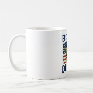 Taza De Café Mejor papá de Shih Tzu patriota perruno