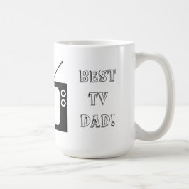 Taza De Café ¡Mejor papá de TV!