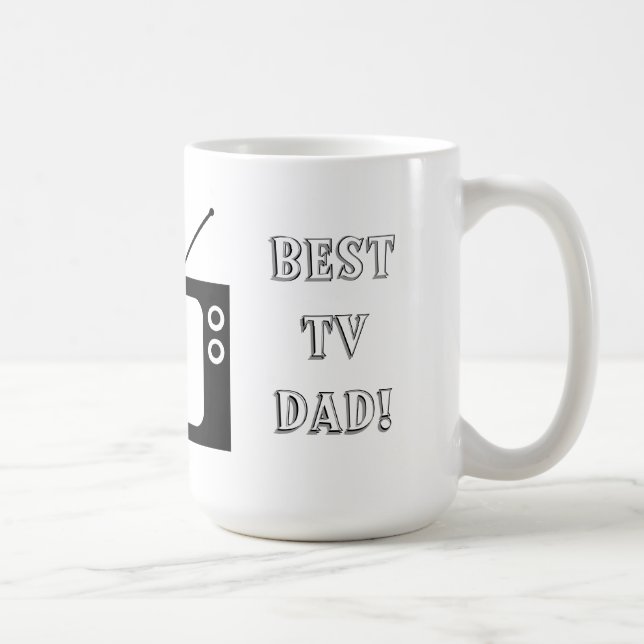 Taza De Café ¡Mejor papá de TV! (Derecha)