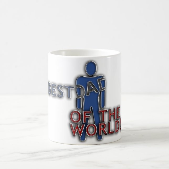TAZA DE CAFÉ MEJOR PAPÁ DEL MUNDO (Centro)