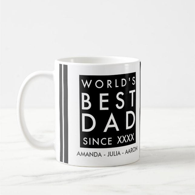 Taza De Café Mejor papá del mundo (Izquierda)