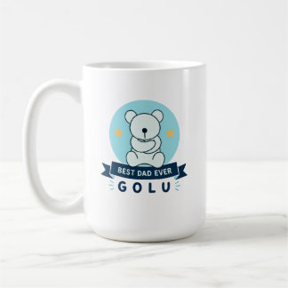 Taza De Café Mejor Papá del Mundo Oso Teddy Golu