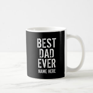 TAZA DE CAFÉ MEJOR PAPÁ DEL MUNDO PERSONALIZA 