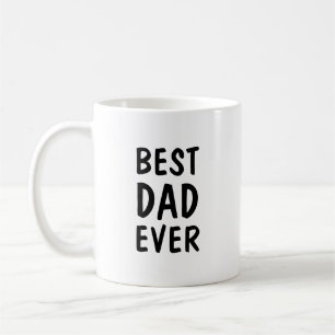 Taza De Café Mejor Papá del Mundo Regalo Minimalista para Padre