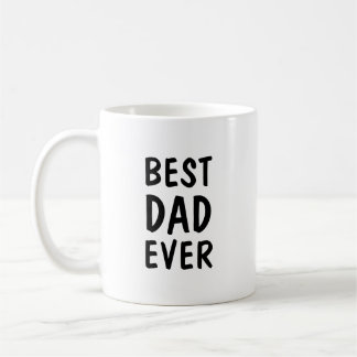 Taza De Café Mejor Papá del Mundo Regalo Minimalista para Padre