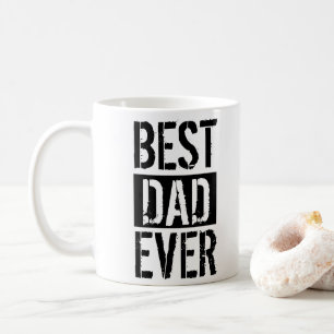 Taza De Café Mejor Papá del Mundo Regalo Simple para el Día del