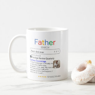 Taza De Café Mejor Papá del Mundo—Verificado por Resultados de 