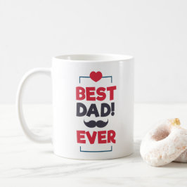 Taza De Café Mejor Papá Feliz Día del Padre | Café Mug