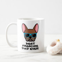 Mejor papá Frenchie Día del Padre Red Fawn Frenchi