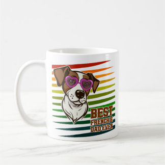 Taza De Café Mejor Papá Frenchie Divertido Regalo Amante de Per
