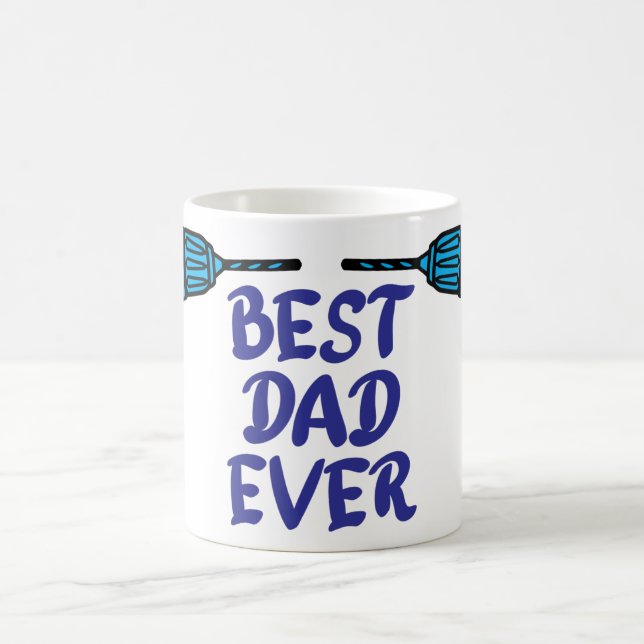 Taza De Café Mejor Papá Nunca (Centro)