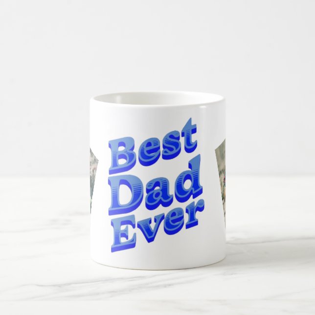 Taza De Café Mejor Papá Nunca (Centro)