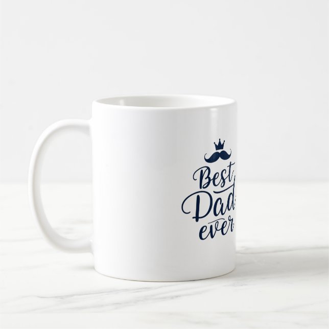 Taza De Café Mejor Papá Nunca (Izquierda)
