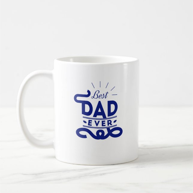 Taza De Café Mejor Papá Nunca (Izquierda)