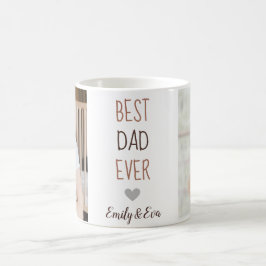 Taza De Café "Mejor Papá Nunca" Mug Personalizado - Regalo Pers