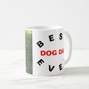 Taza De Café Mejor Papá Perro, Foto De Perro