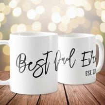 Mejor Papá Personalizado De Guión Moderno