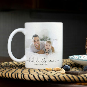 Taza De Café Mejor Papi Moderno Guión Cita Nombres Año