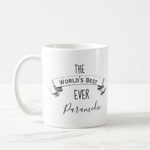 Taza De Café Mejor Paramédico Personalizado del Mundo