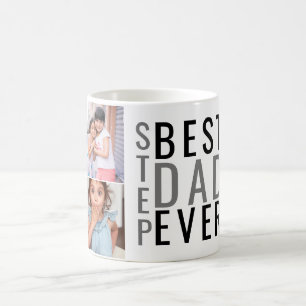 Taza De Café Mejor Paso Personalizado Papá Nunca 6 Collage de f