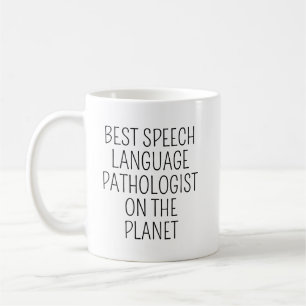 Taza De Café Mejor Patólogo del Lenguaje/Terapeuta del Habla 