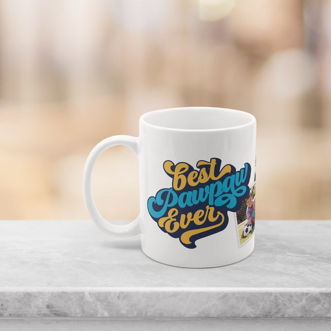 Taza De Café Mejor Pawpaw jamás | Foto del abuelo (Subido por el creador)