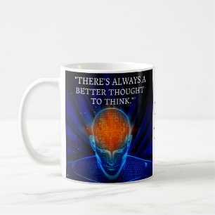 Taza De Café "Mejor Pensamiento" Café Mug