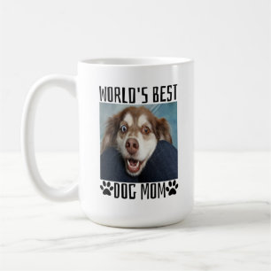Taza De Café Mejor Perro del Mundo Mamá Café Mug