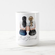 Mejor Personalizado de amigos Mug