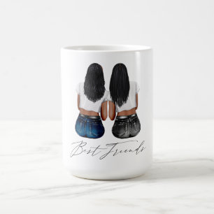 Taza De Café Mejor Personalizado de amigos Mug