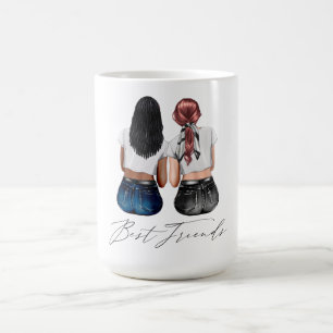 Taza De Café Mejor Personalizado de amigos Mug