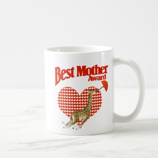 Taza De Café Mejor Premio a la Madre Keepsake (Derecha)